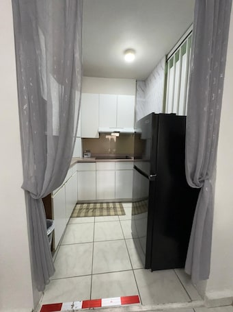 Private kitchen. Cozy Apartment in San Juan with light 24/7