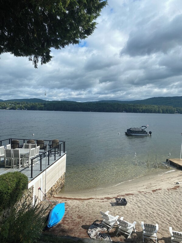 Ligstoelen, strandlakens