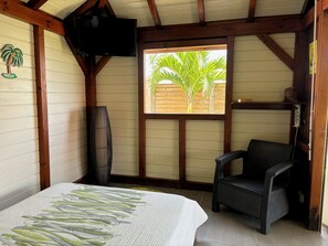 1 chambre, fer et planche à repasser, Wi-Fi, draps fournis