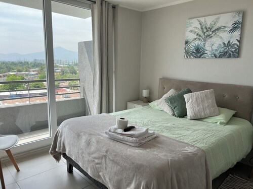 Amazing Santiago apartment with a pool, perfect for couples