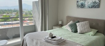 Amazing Santiago apartment with a pool, perfect for couples