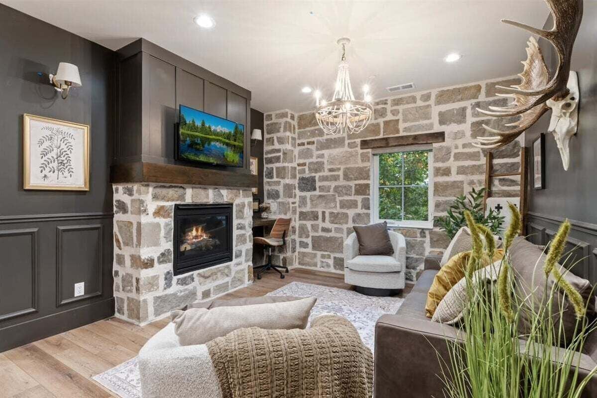 Área de sala de estar