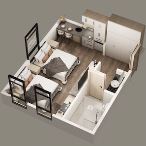 مخطط تصميم الطابق