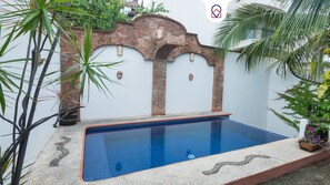 Outdoor pool - Charming 2BR Romantic Zone Private Pool (Puerto Vallarta)