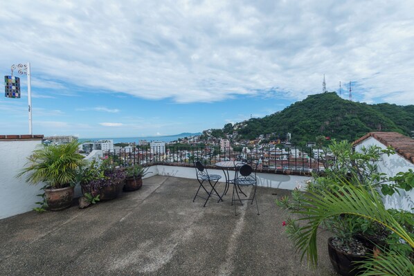 Terrasse sur le toit