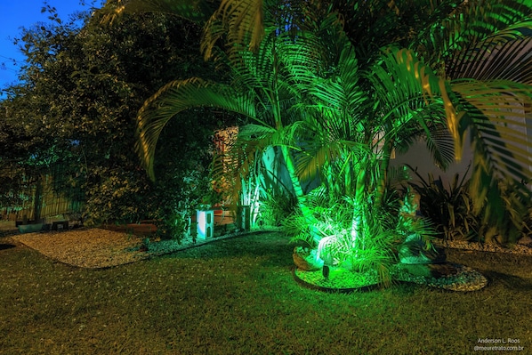 Front of property - evening/night