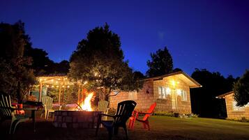 Front of property - evening/night