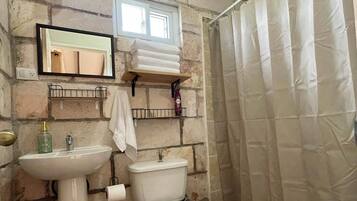 Free toiletries, towels, soap, shampoo