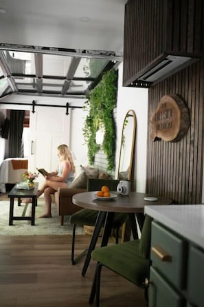Dining - The Hillside Retreat  Hot Tub, Fire Pit & Scenic Views (Logan)