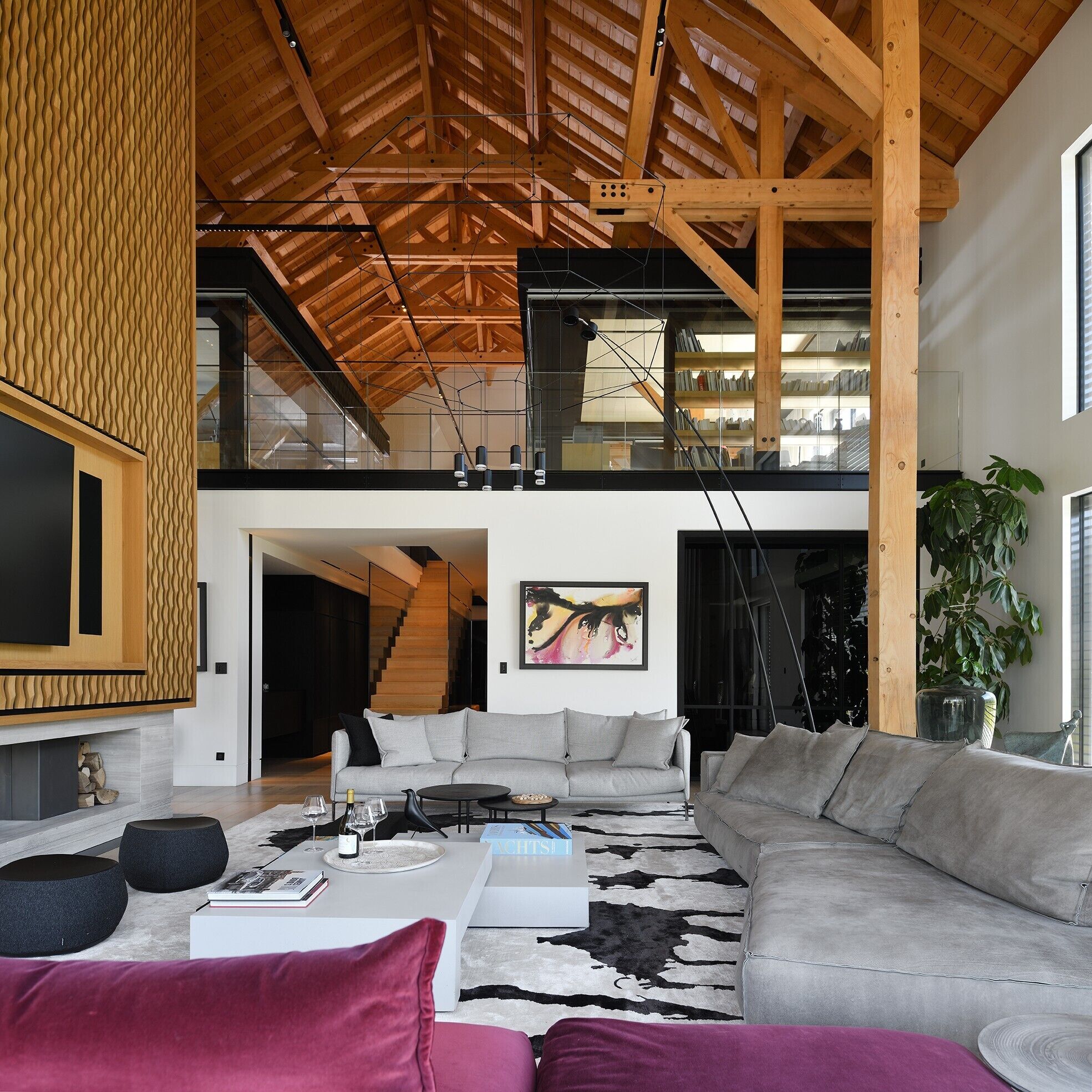 Fernseher, Kamin, Videospiele