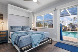 2 makuuhuonetta, silitysrauta/-lauta, ilmainen Wi-Fi, vuodevaatteet