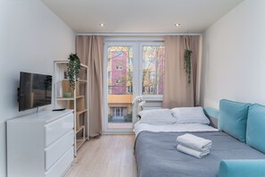 1 Schlafzimmer, Bügeleisen/Bügelbrett, WLAN, Bettwäsche