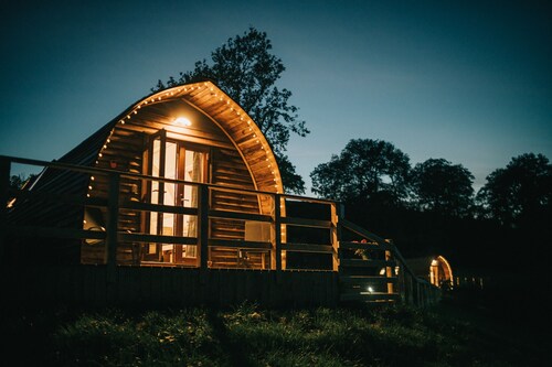 Rural Welsh Cabin with Spectacular Views
