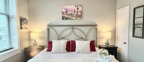 1 makuuhuone, työpöytä, ilmainen Wi-Fi, vuodevaatteet