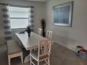 Dining - Charming 3-bedroom 3 bth house with fitness room and pool 
Biscayne Landing (Port Charlotte)