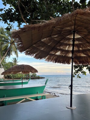 Deluxe Double Room, 1 Queen Bed, Balcony, Pool View | Resort view - The Bangka Place (Enrique Villanueva)