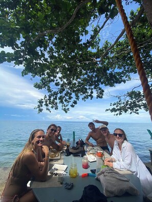 Deluxe Double Room, 1 Queen Bed, Balcony, Pool View | Beach/ocean view