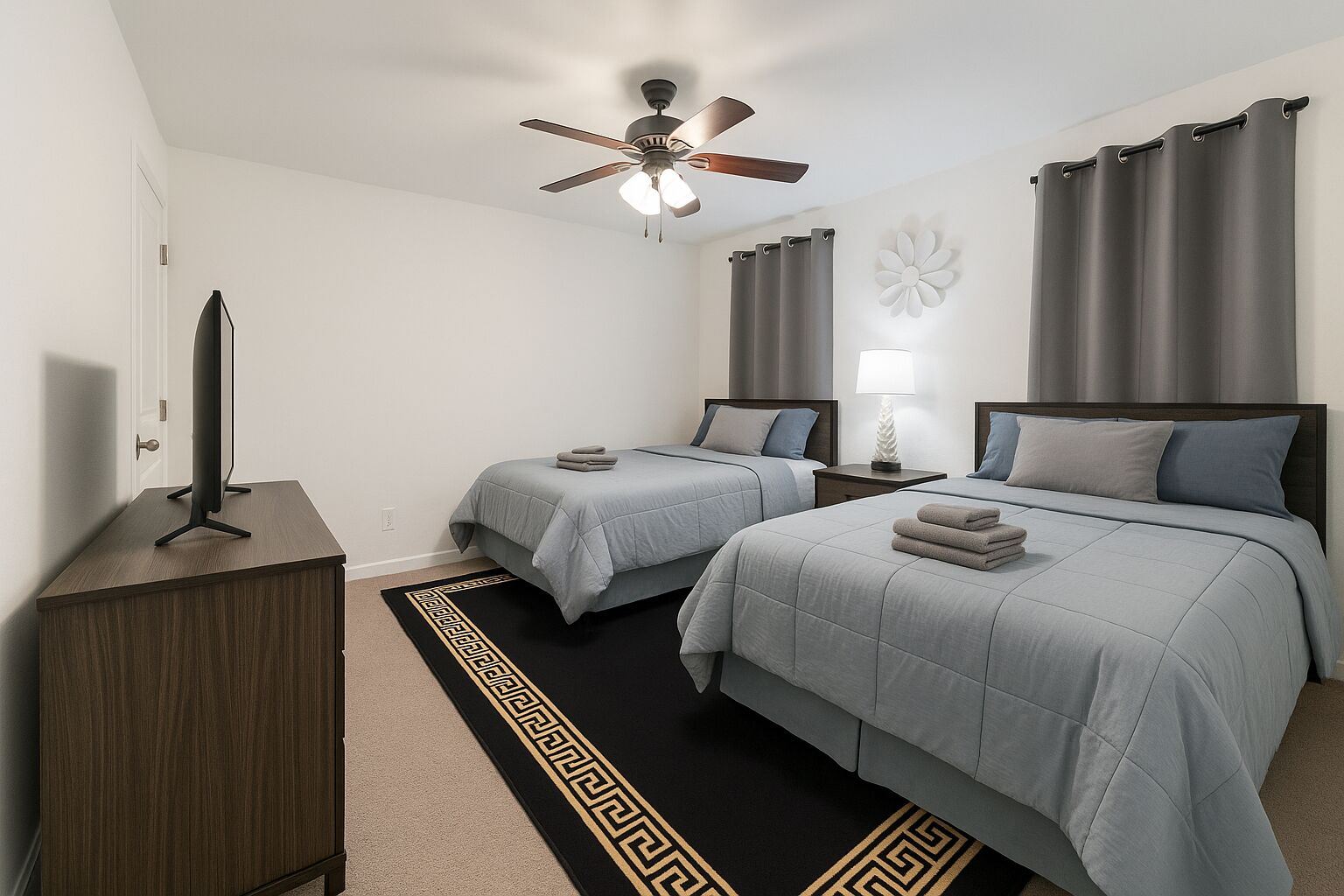 4 bedrooms, iron/ironing board, travel crib, free WiFi