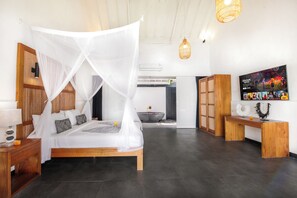 Villa, Pool View | Premium bedding, in-room safe, bed sheets - Villa Zebra (Seminyak)
