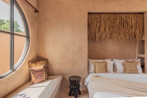 2 habitaciones y sábanas de algodón egipcio 
