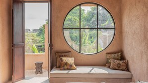 Villa, 2 slaapkamers, uitzicht op zwembad | 2 slaapkamers, lakens van Egyptisch katoen, luxe beddengoed