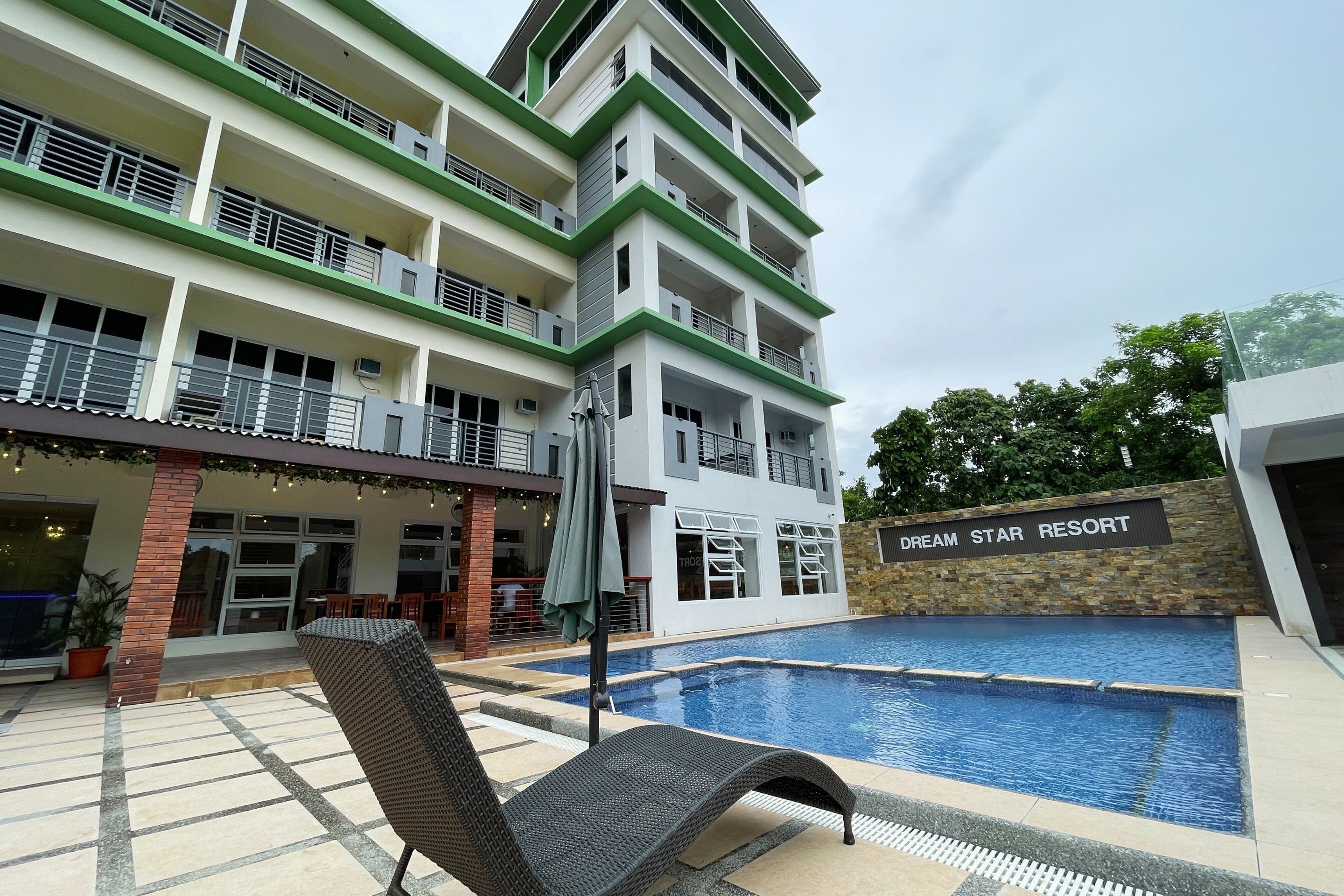 Façade de l’hébergement