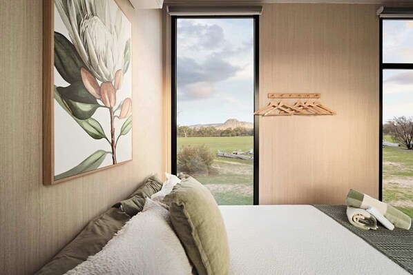 1 habitación y ropa de cama 