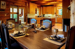 Dining - Little Robinson Lodge – Rustic Charm & Wilderness (Somerset)