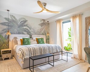 4 quartos, Wi-Fi de cortesia, roupa de cama