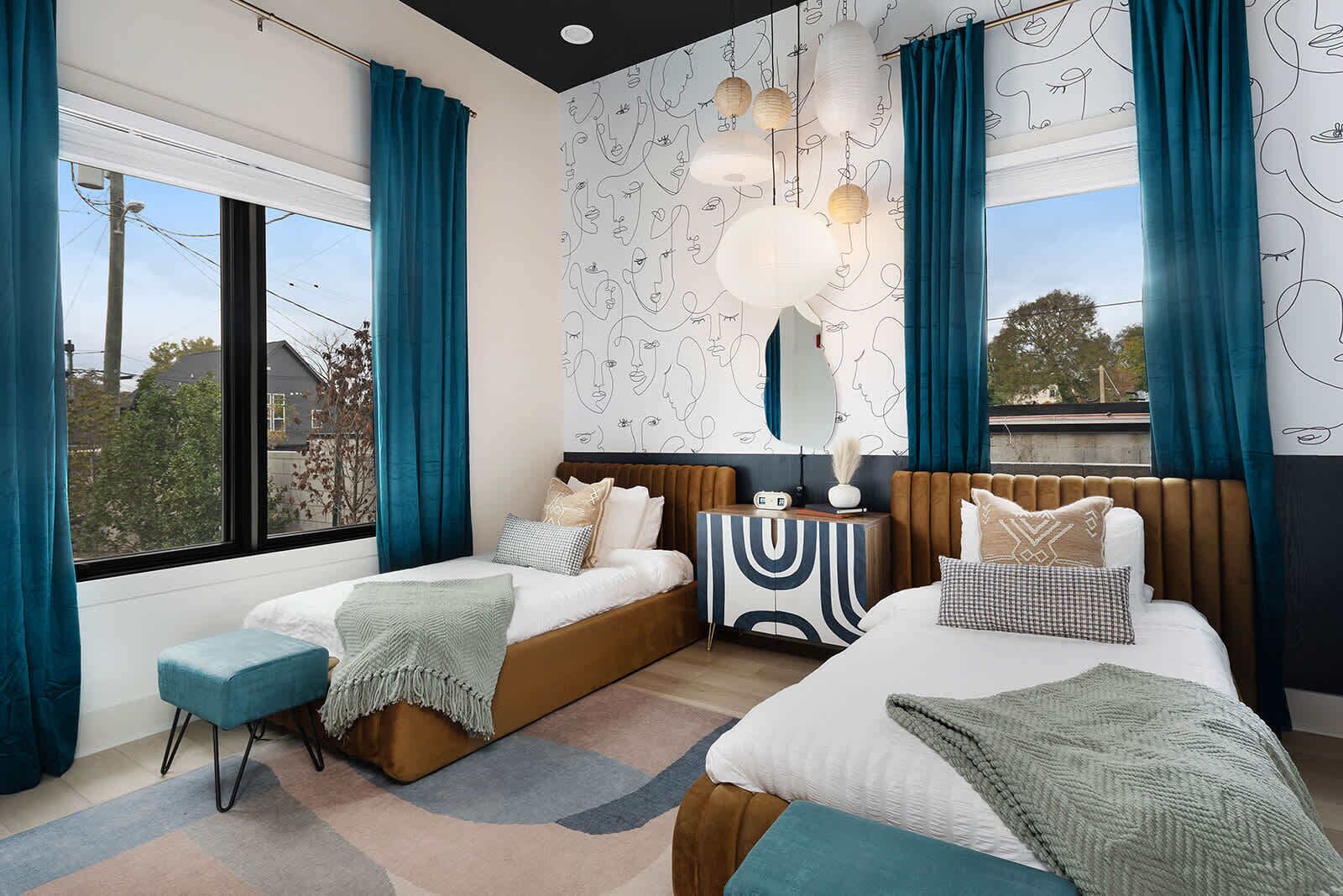 2 chambres, fer et planche à repasser, lit parapluie, Wi-Fi gratuit