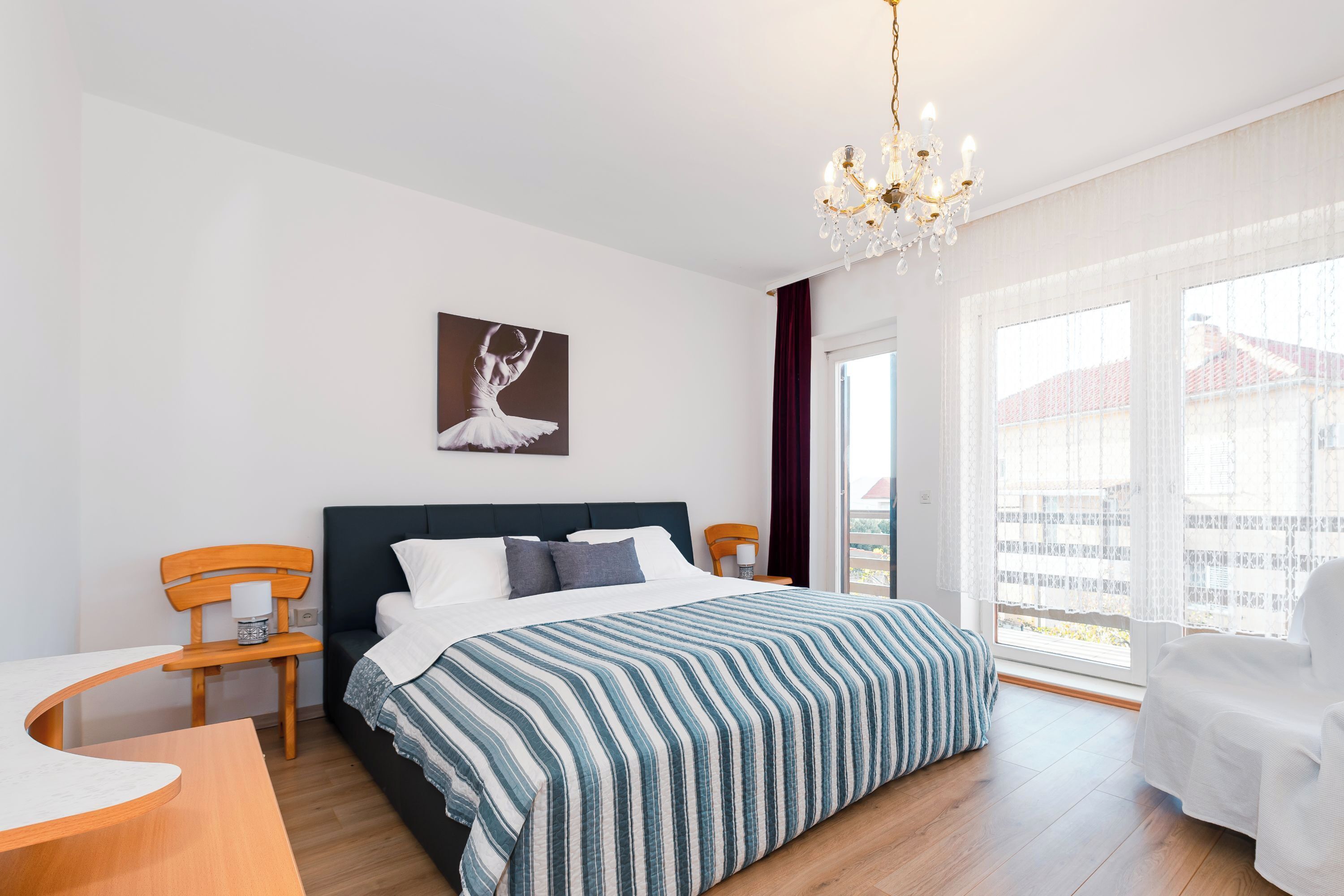 2 Schlafzimmer, Bügeleisen/Bügelbrett, kostenloses WLAN, Bettwäsche