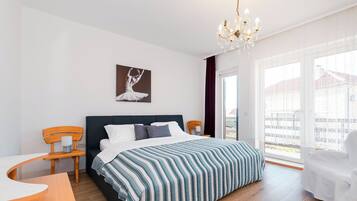 2 Schlafzimmer, Bügeleisen/Bügelbrett, kostenloses WLAN, Bettwäsche