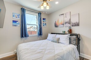 2 habitaciones, escritorio, wifi y ropa de cama 