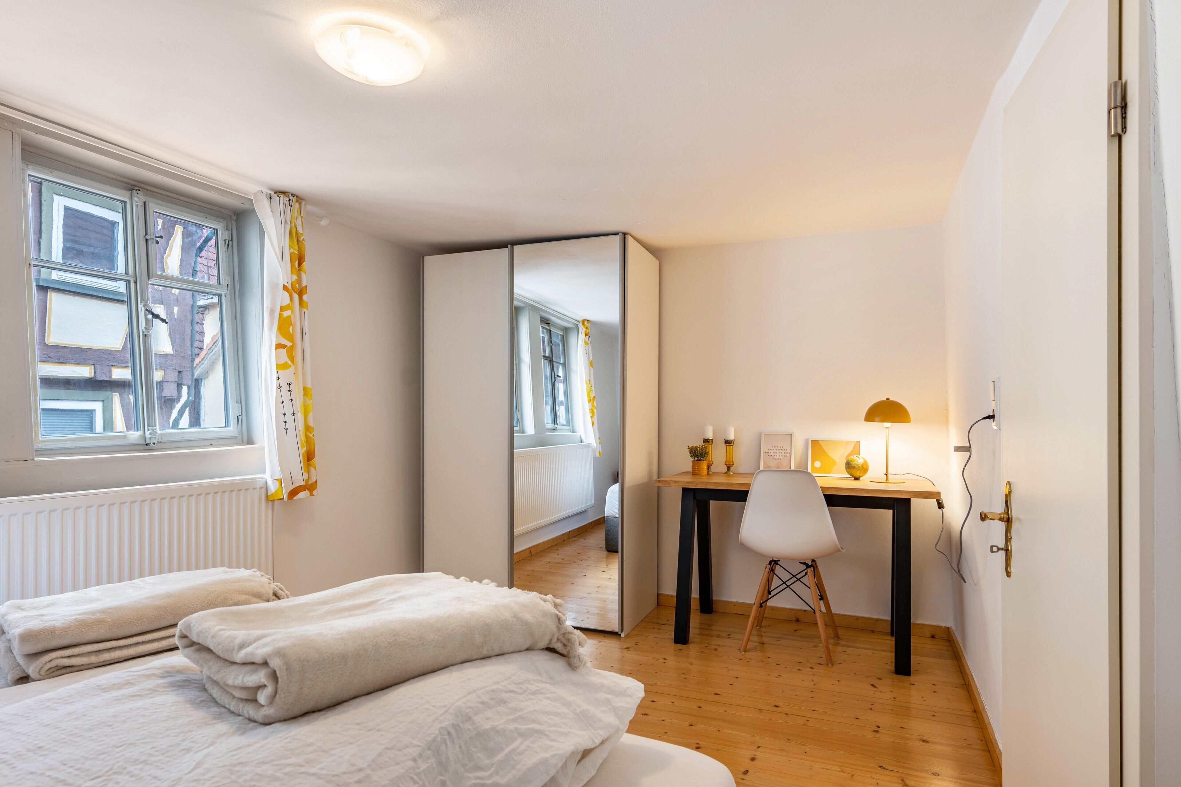 2 Schlafzimmer, Schreibtisch, kostenloses WLAN, Bettwäsche