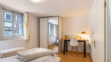 2 Schlafzimmer, Schreibtisch, kostenloses WLAN, Bettwäsche