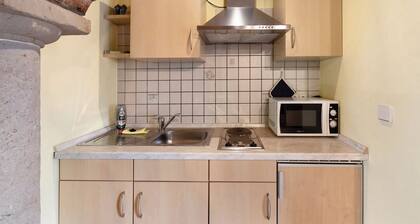 Einzimmerapartment 'Ferienwohnung Nr 2 Rose' mit Gemeinschaftsgarten und Wi-Fi