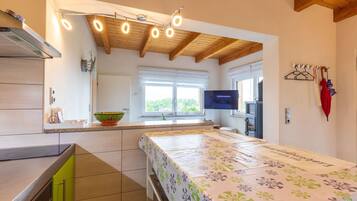 KĂŒhlschrank, Mikrowelle, Ofen, Herdplatte