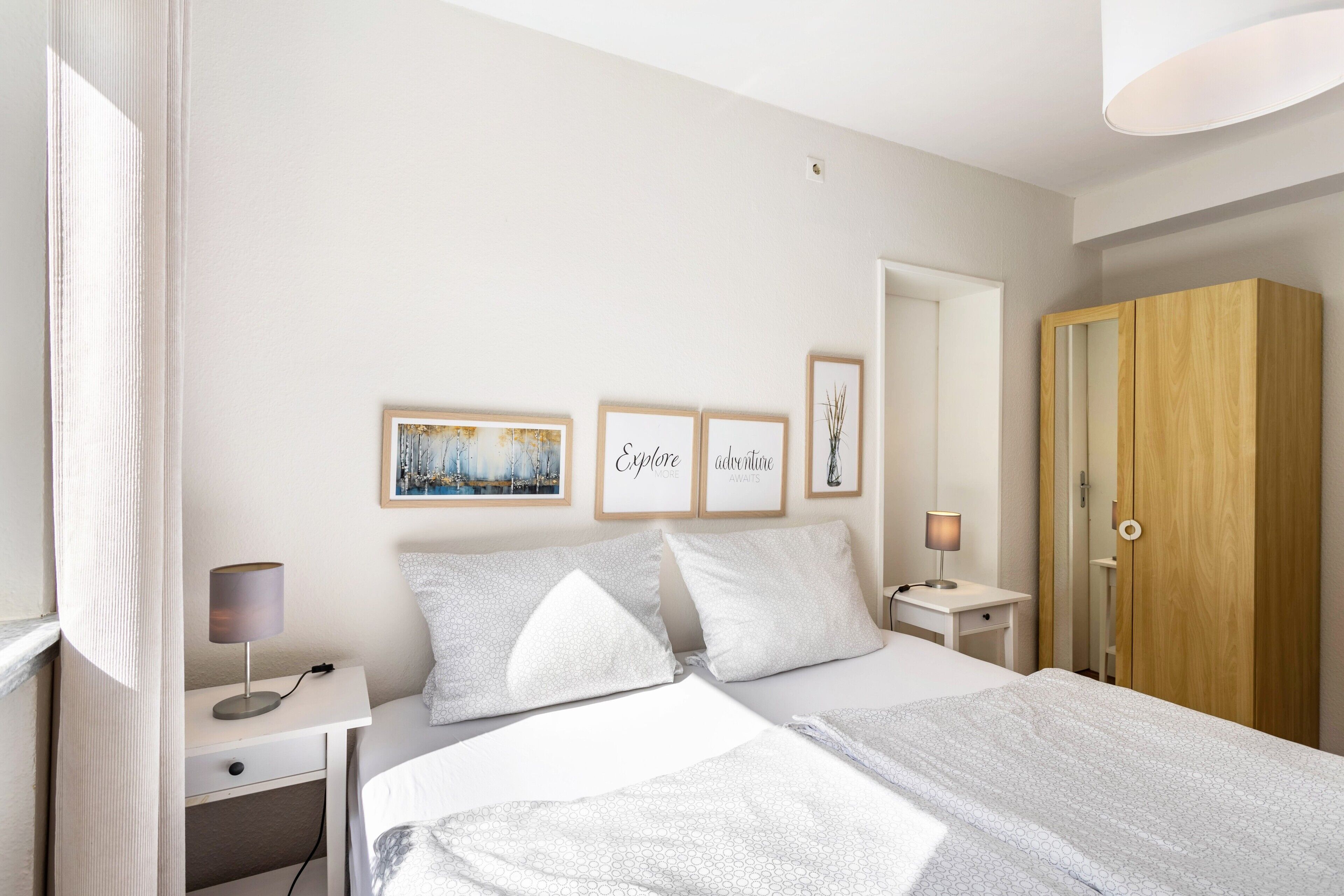 2 soveværelser, gratis Wi-Fi, sengetøj