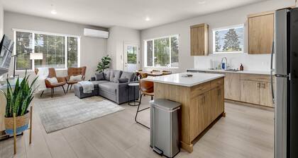 Brand New 2-bedroom 2 bathroom apartment with AC, WiFi in lovely Vancouver