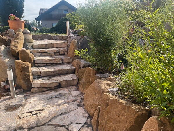 Overnattingsstedets uteområder