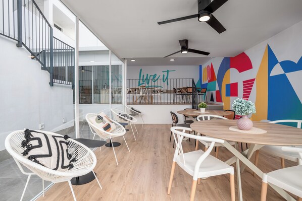 Área de sala de estar