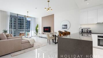 Apartemen, balkon, pemandangan laguna | Area keluarga