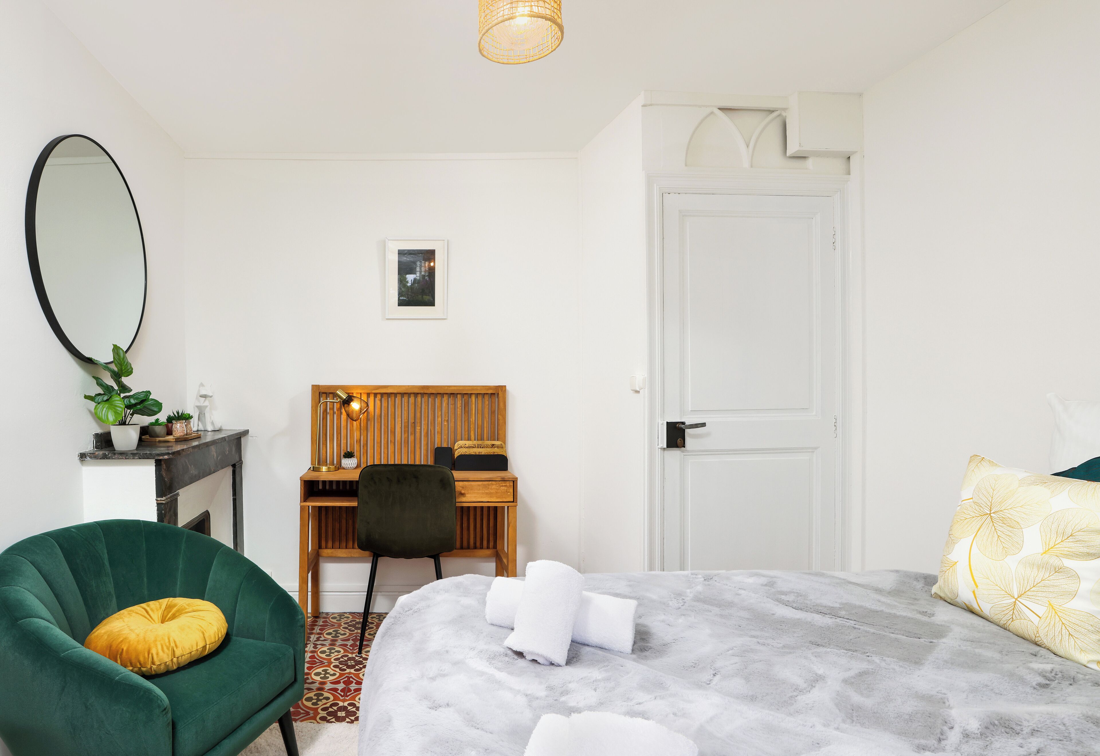 2 間睡房、熨斗/熨衫板、Wi-Fi、床單