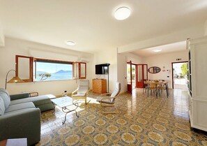 Panoramic Villa | Living area - Solemar Sicilia - Ville Paradiso (Santa Flavia)