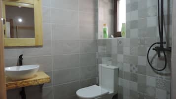 Apartemen, 2 kamar tidur, pemandangan kota | Kamar mandi