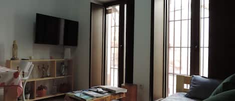 Apartamento, 2 quartos, vista para a cidade | Lounge
