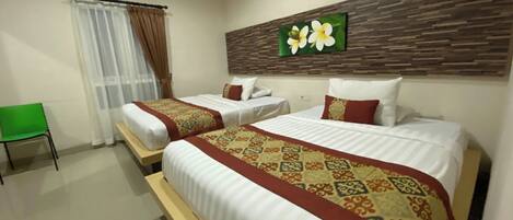 Standaard Twin kamer | Een bureau, gratis wifi