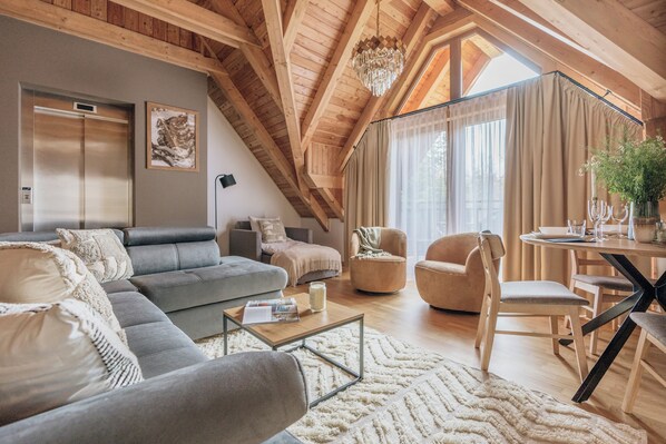 Living room - Apres Ski Bachleda LoftAffair Collection (Zakopane)
