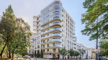 Overnatningsstedets facade