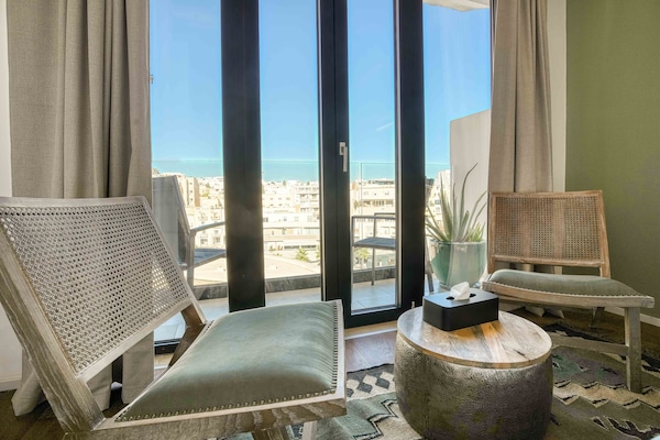 Deluxe-Doppelzimmer, Balkon, Stadtblick